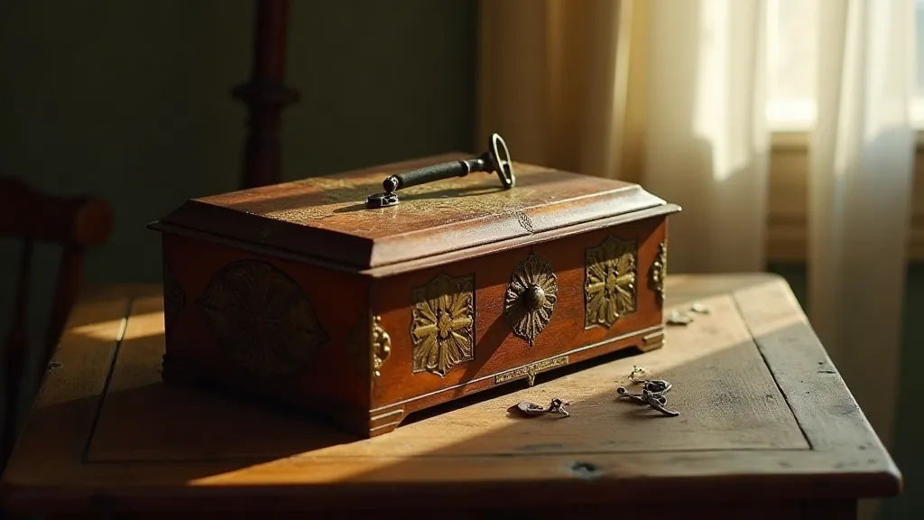 American music box evoking nostalgia